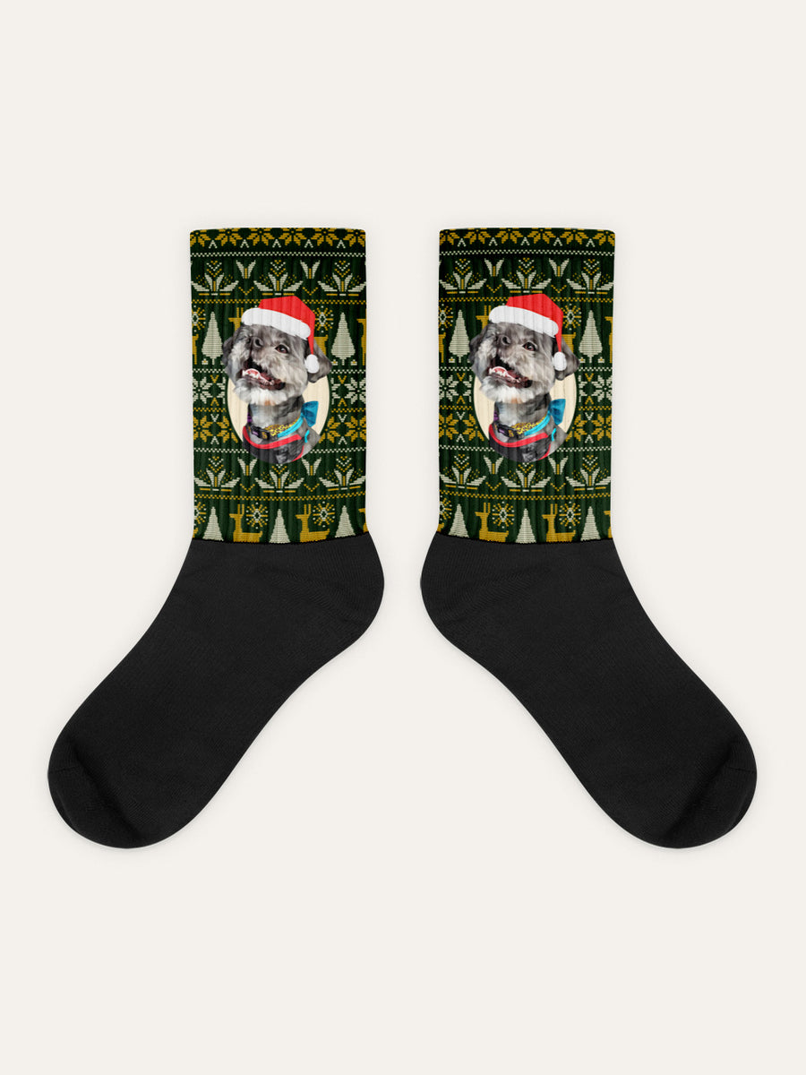Christmas Socks - Green (Unisex)