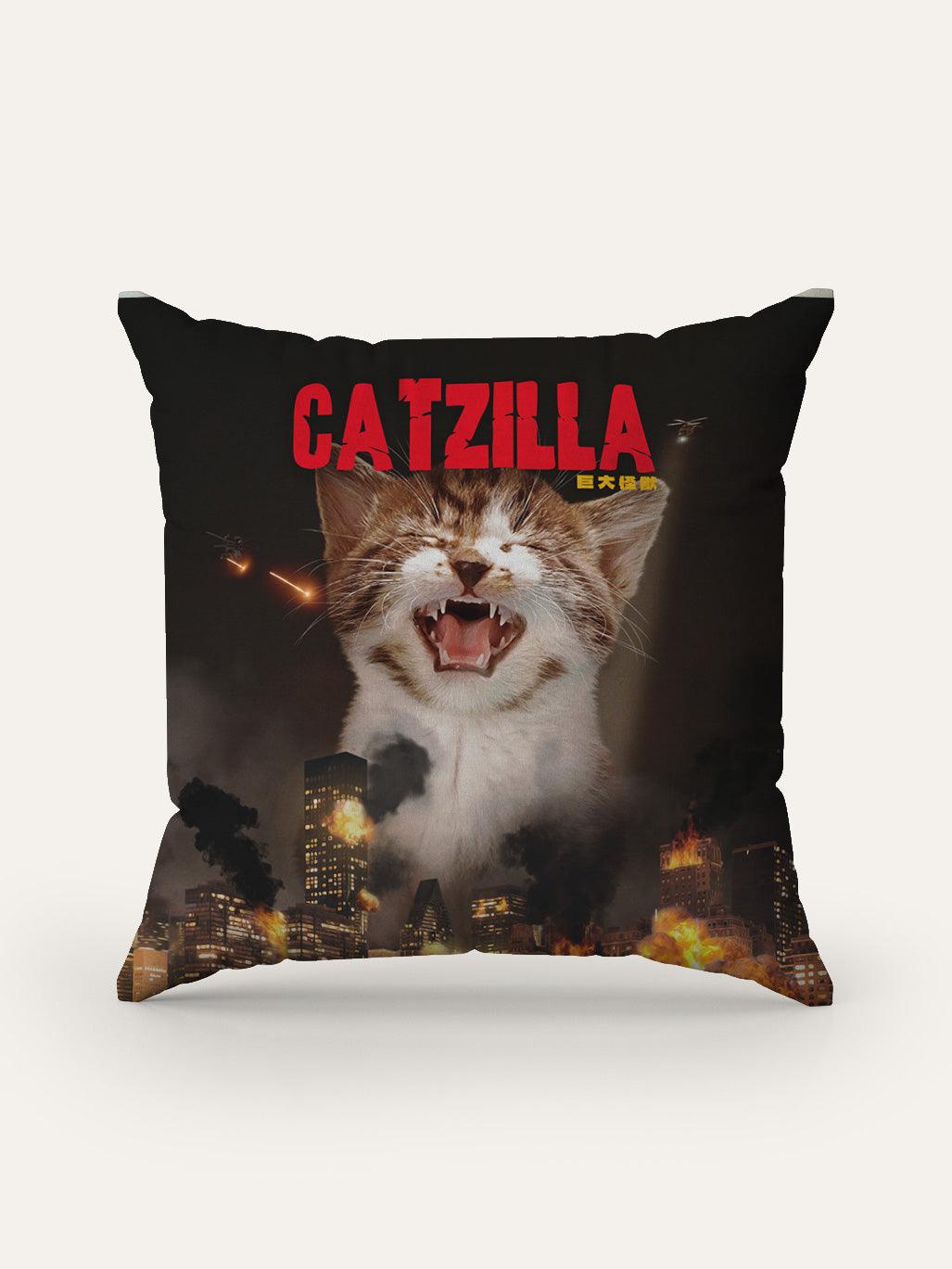 Pawzilla - Custom Pet Cushion - Purr & Mutt