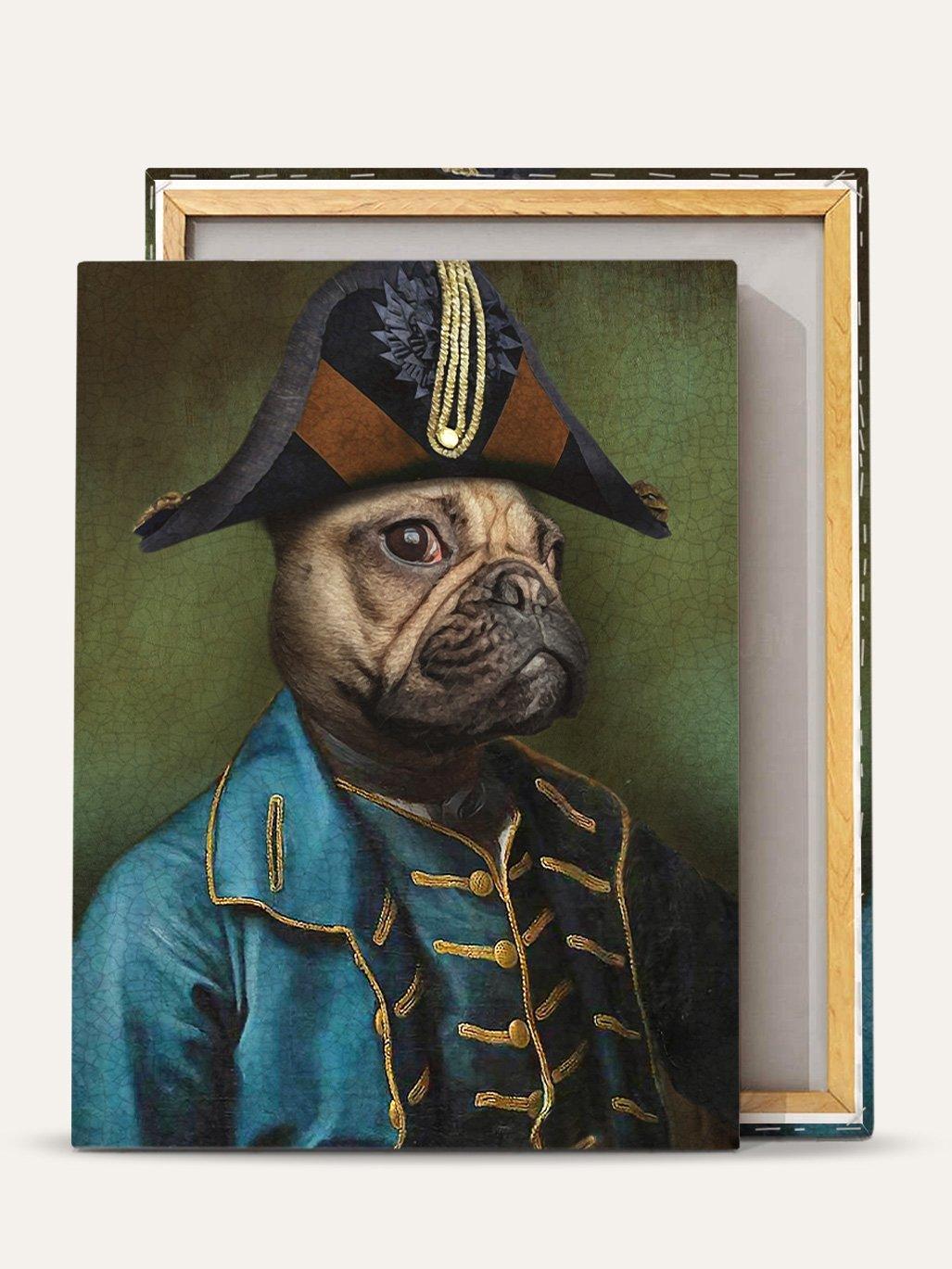 The Admiral – Custom Vintage Pet Canvas - Purr & Mutt