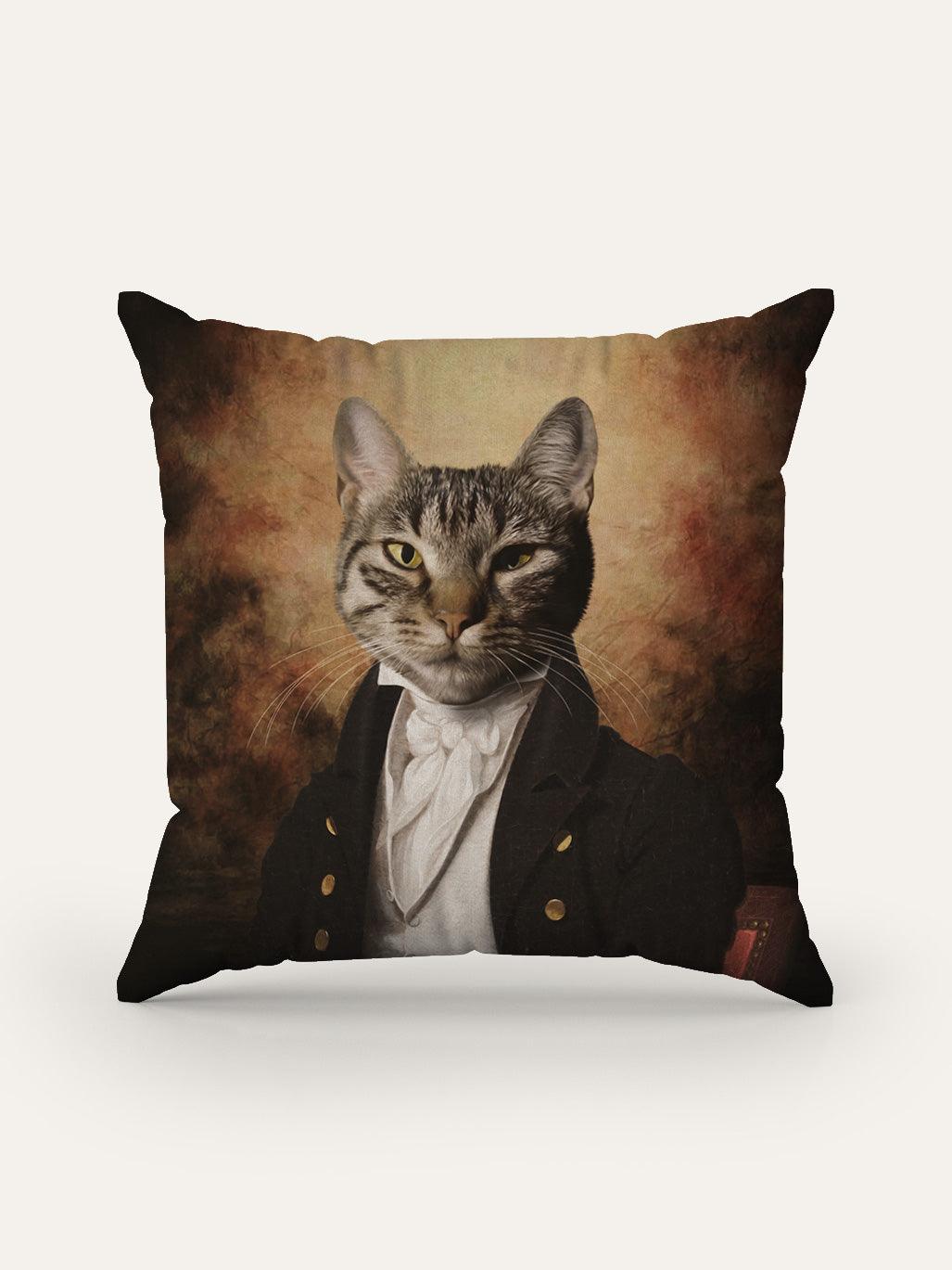The Baron - Custom Pet Cushion - Purr & Mutt