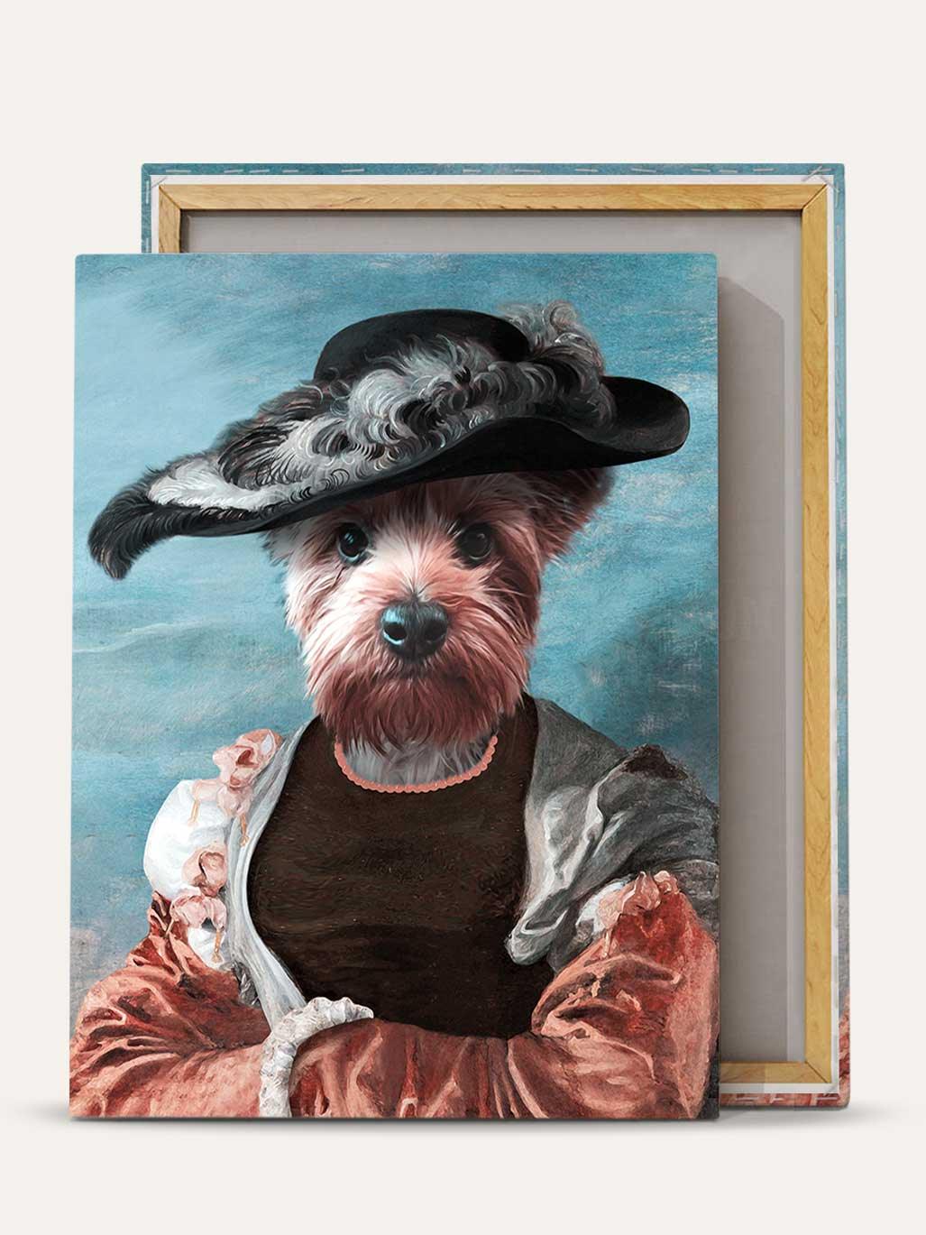 The Baroness – Custom Vintage Pet Canvas - Purr & Mutt