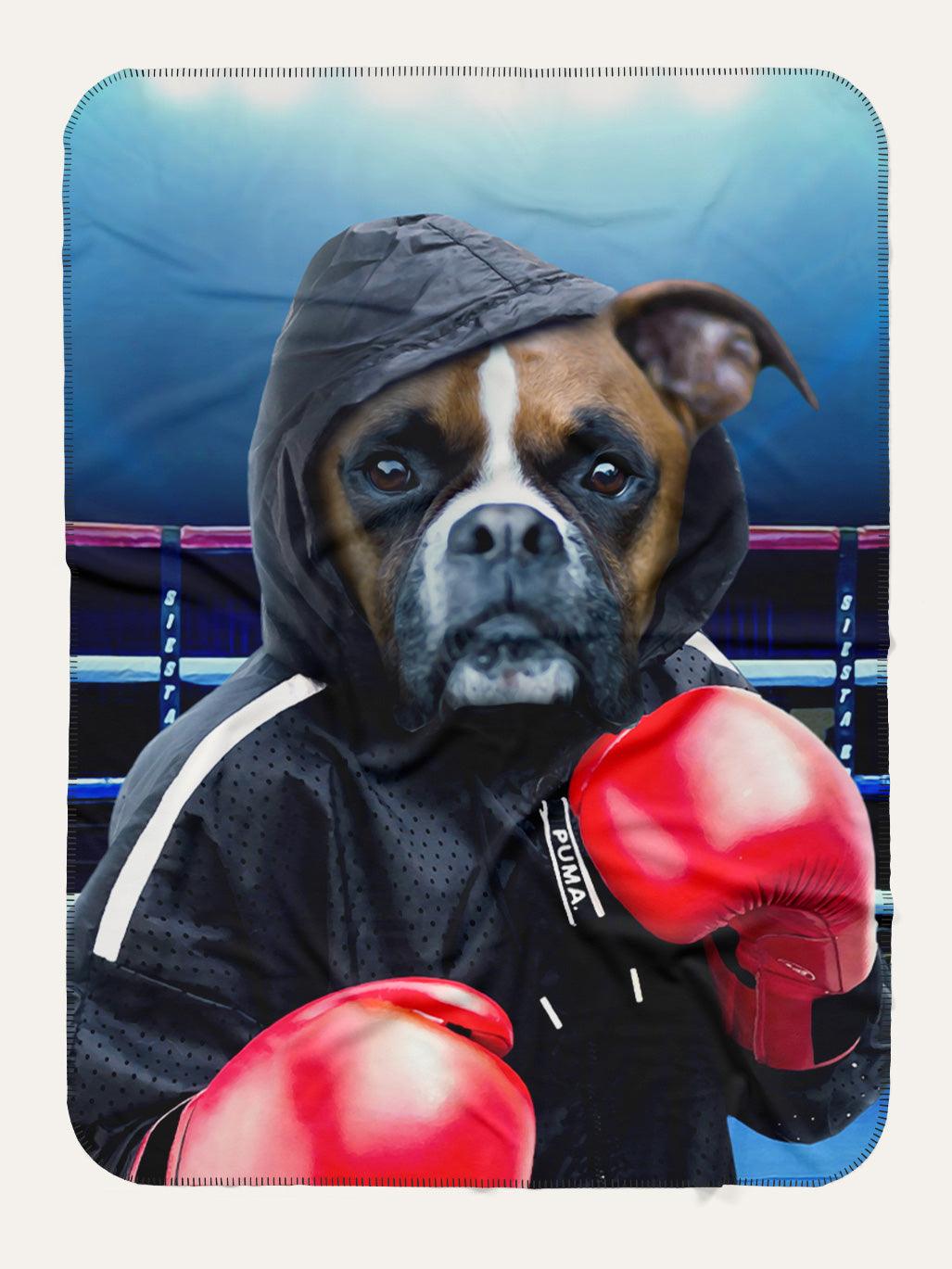 The Boxer - Custom Pet Blanket - Purr & Mutt