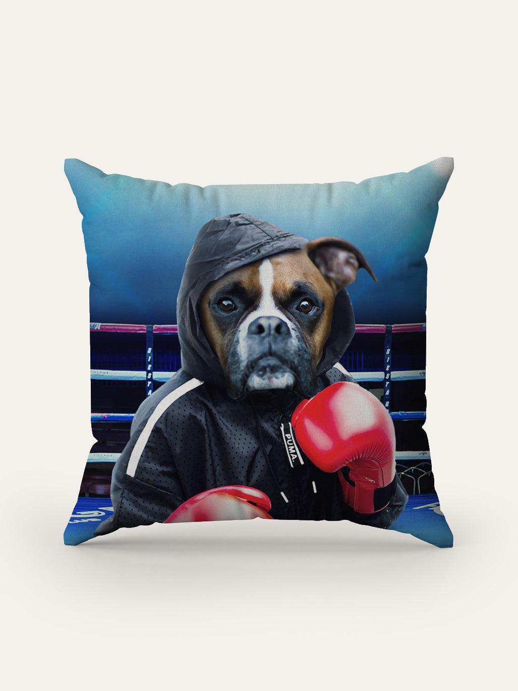 The Boxer - Custom Pet Cushion - Purr & Mutt