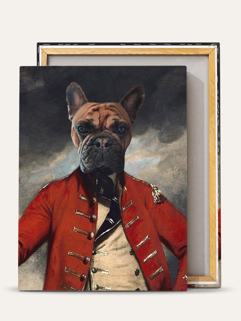 The Cavalier – Custom Vintage Pet Canvas - Purr & Mutt