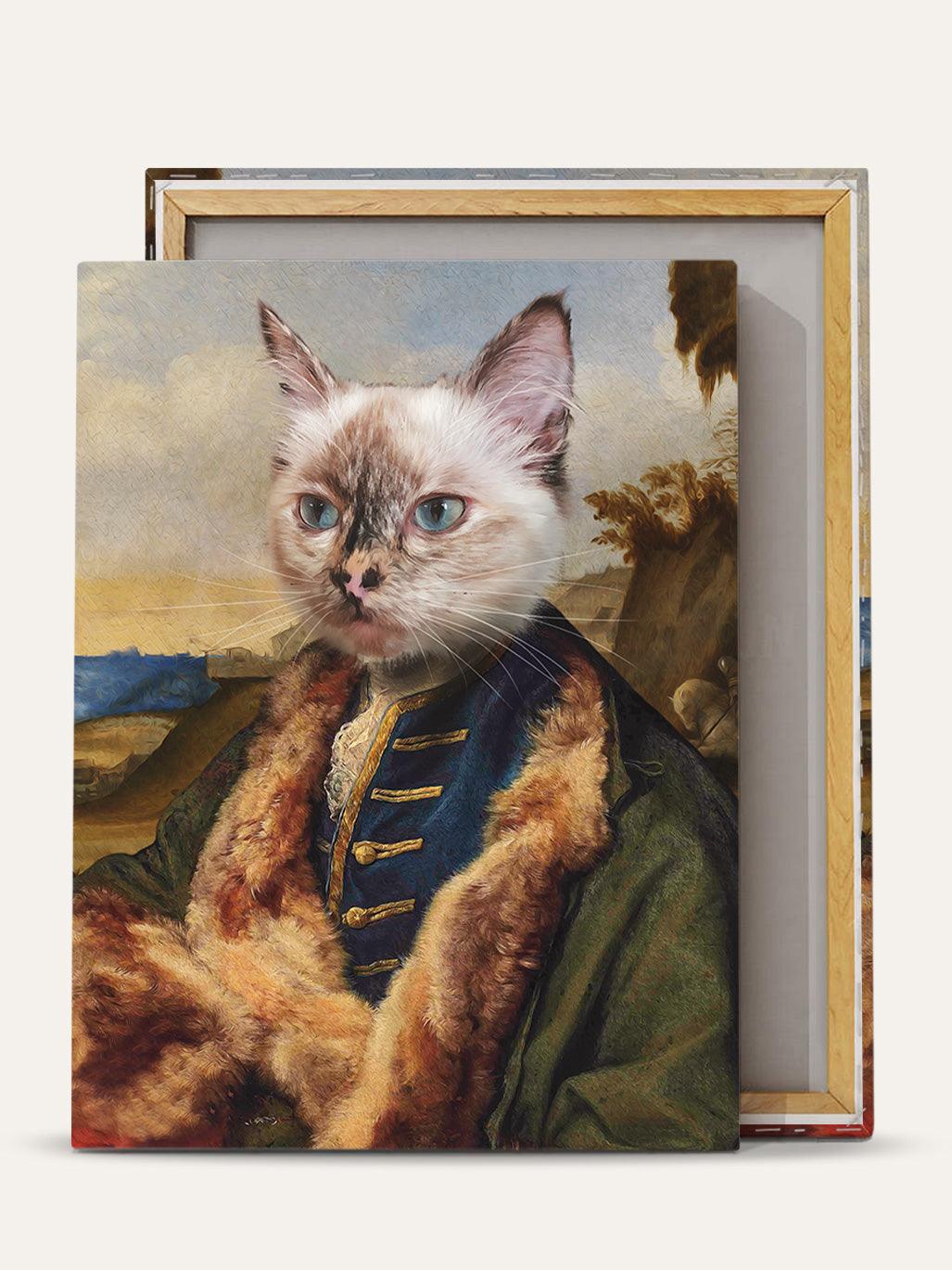 The Count – Custom Vintage Pet Canvas - Purr & Mutt