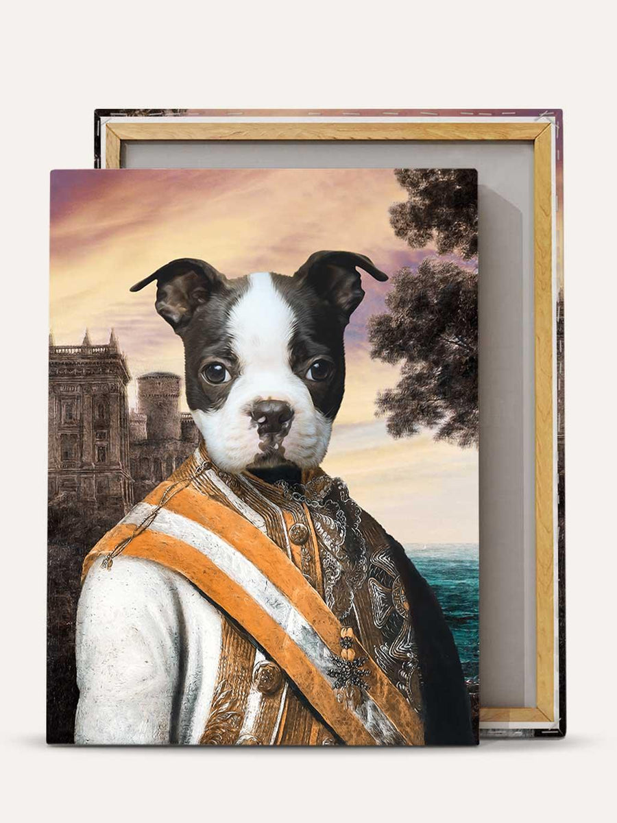 The Duke – Custom Vintage Pet Canvas - Purr & Mutt