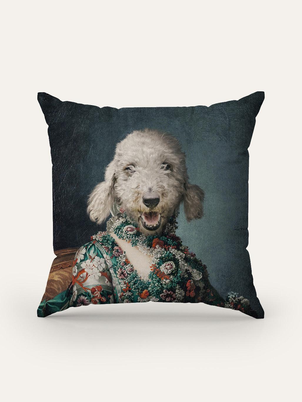 The Flower Lady - Custom Pet Cushion - Purr & Mutt