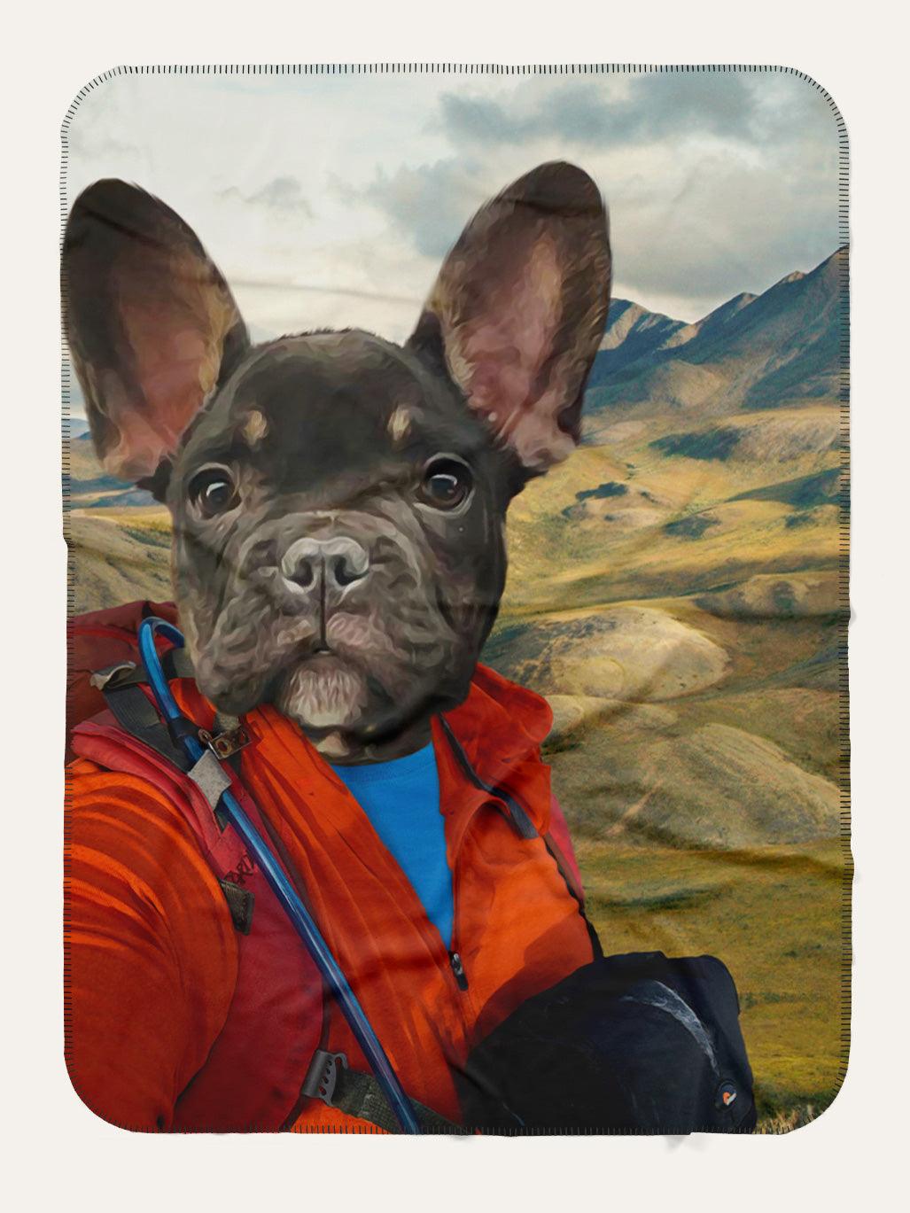 The Hiker - Custom Pet Blanket - Purr & Mutt