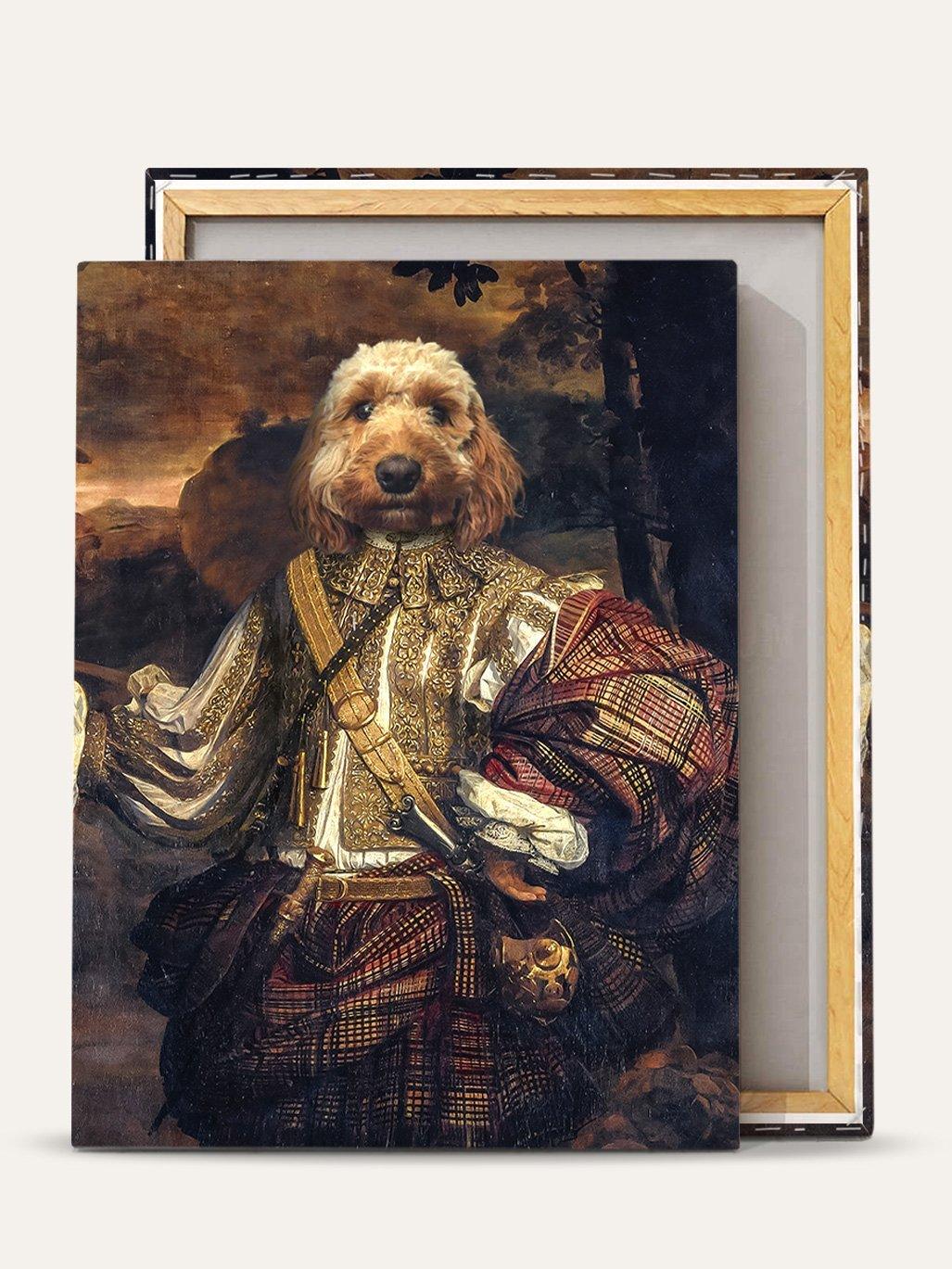 The Hunter – Custom Vintage Pet Canvas - Purr & Mutt