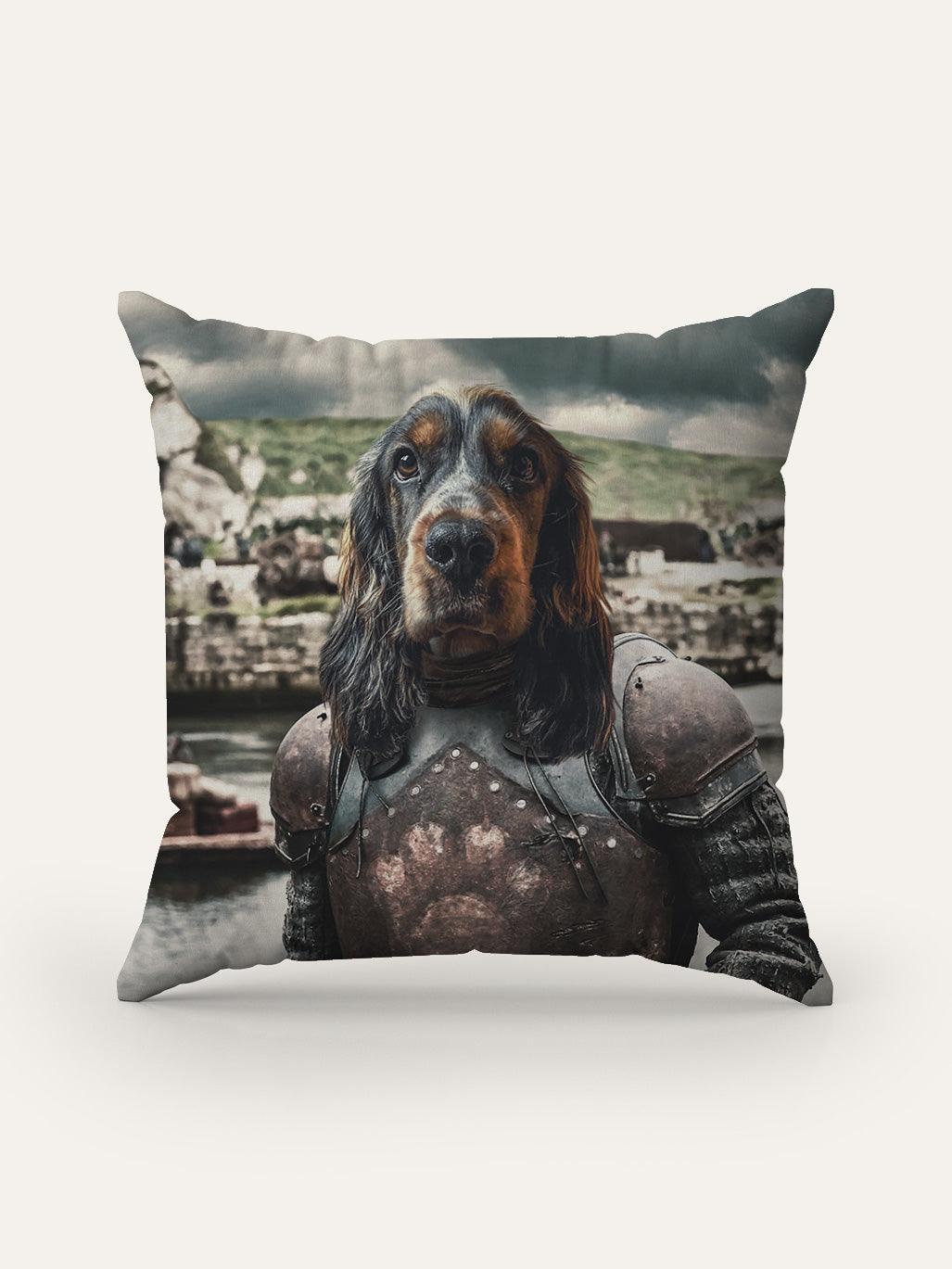 The Iron King - Custom Pet Cushion - Purr & Mutt