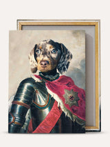 The Knight - Custom Pet Canvas - Purr & Mutt