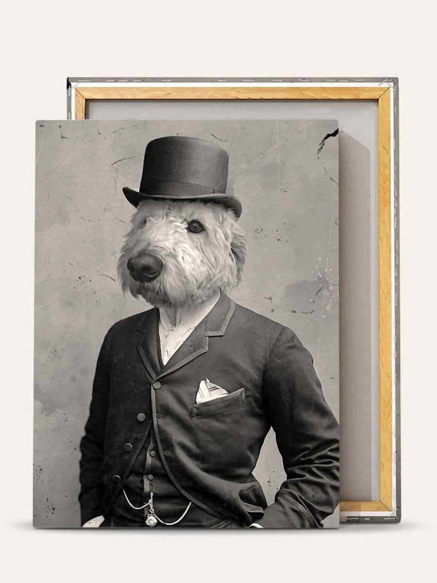 The Londoner – Custom Vintage Pet Canvas - Purr & Mutt