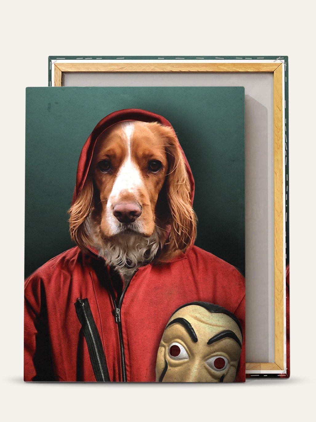 The Masked Thief – Custom Pet Canvas - Purr & Mutt