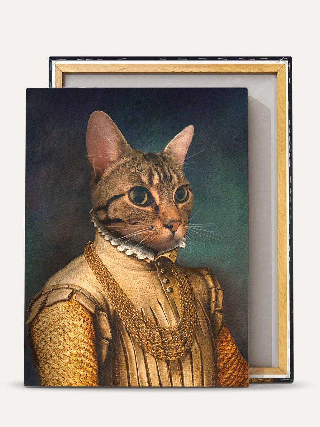 The Monarch – Custom Vintage Pet Canvas - Purr & Mutt