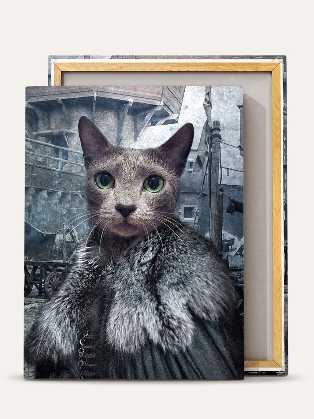 The North Queen – Custom Pet Canvas - Purr & Mutt