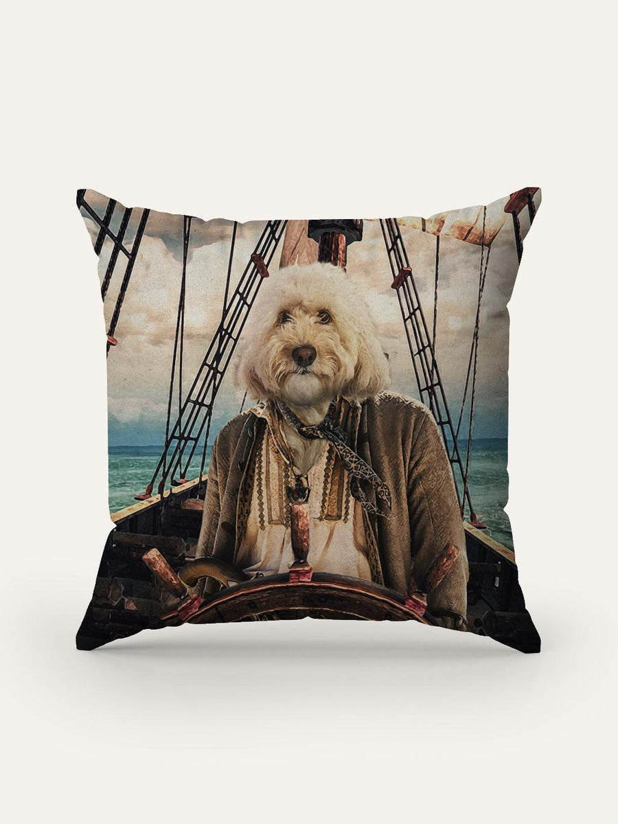 The Pirate - Custom Pet Cushion - Purr & Mutt