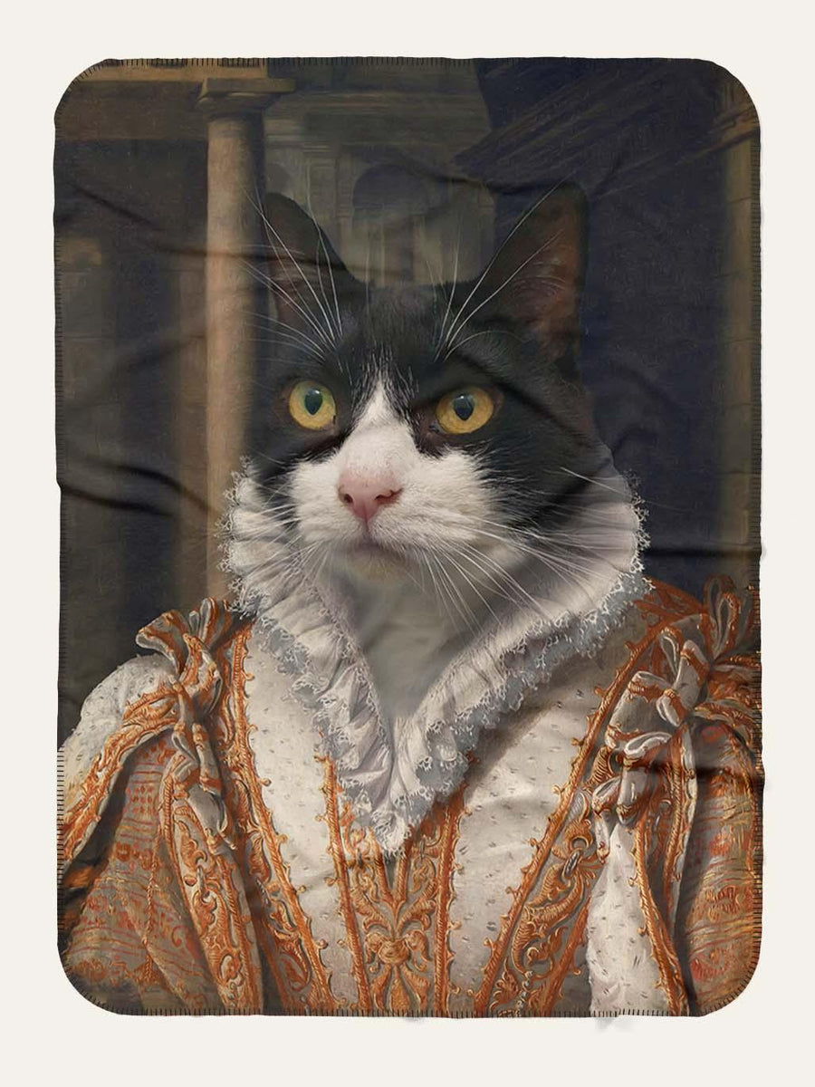 The Princess - Custom Pet Blanket - Purr & Mutt