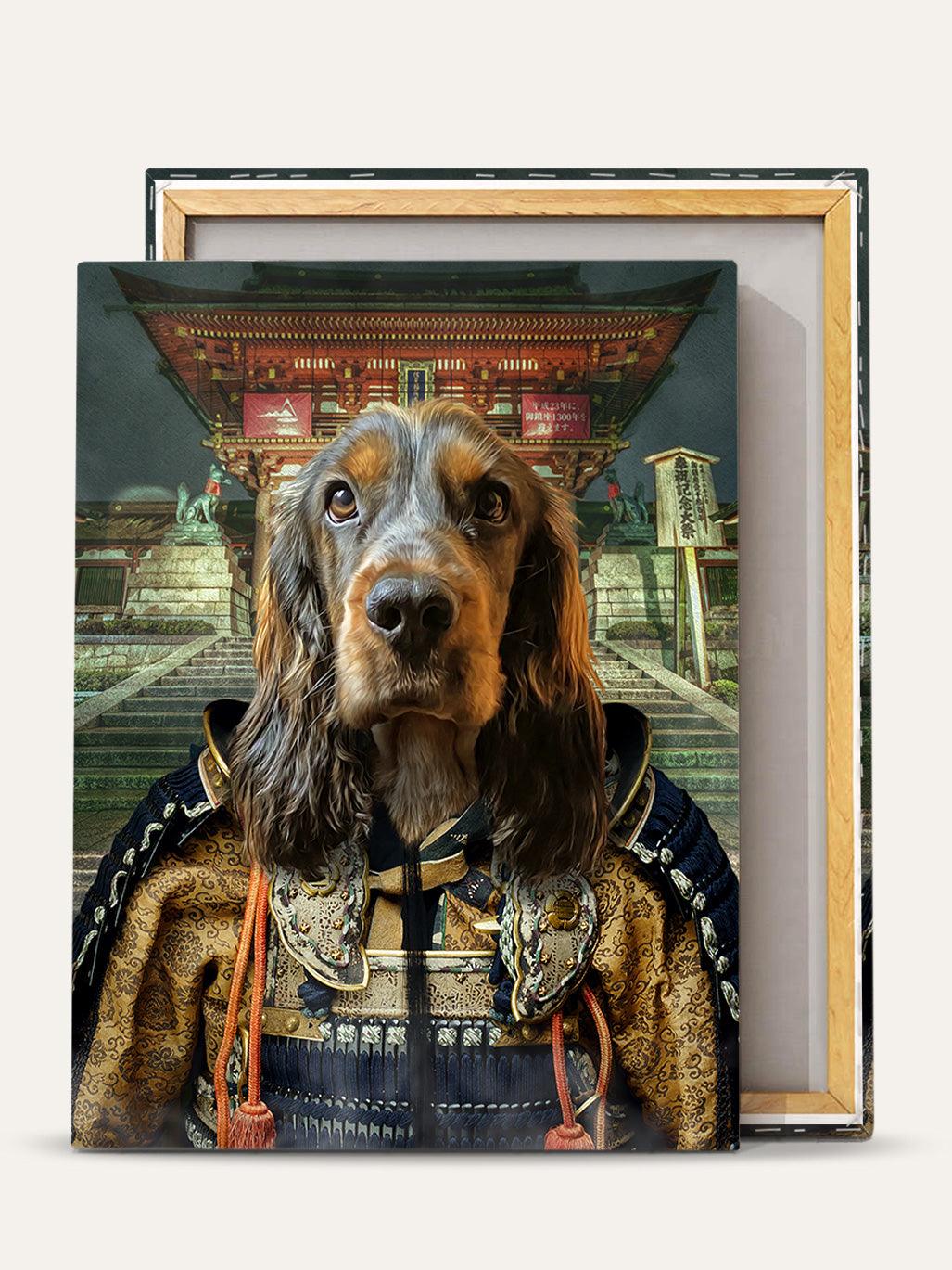 The Samurai - Custom Pet Canvas - Purr & Mutt