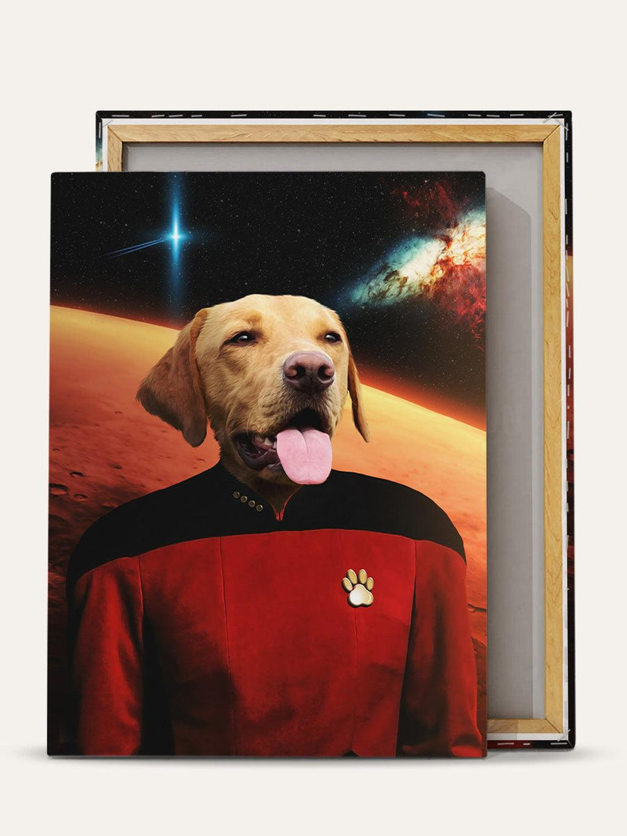The Space Voyager (Male) – Custom Pet Canvas - Purr & Mutt