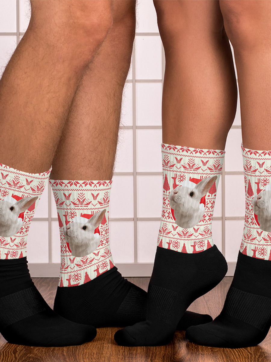 Christmas Socks - Vintage White (Unisex)
